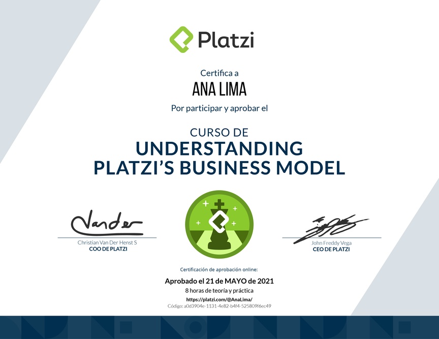 Diploma de NDA: Understanding Platzi's Business Model