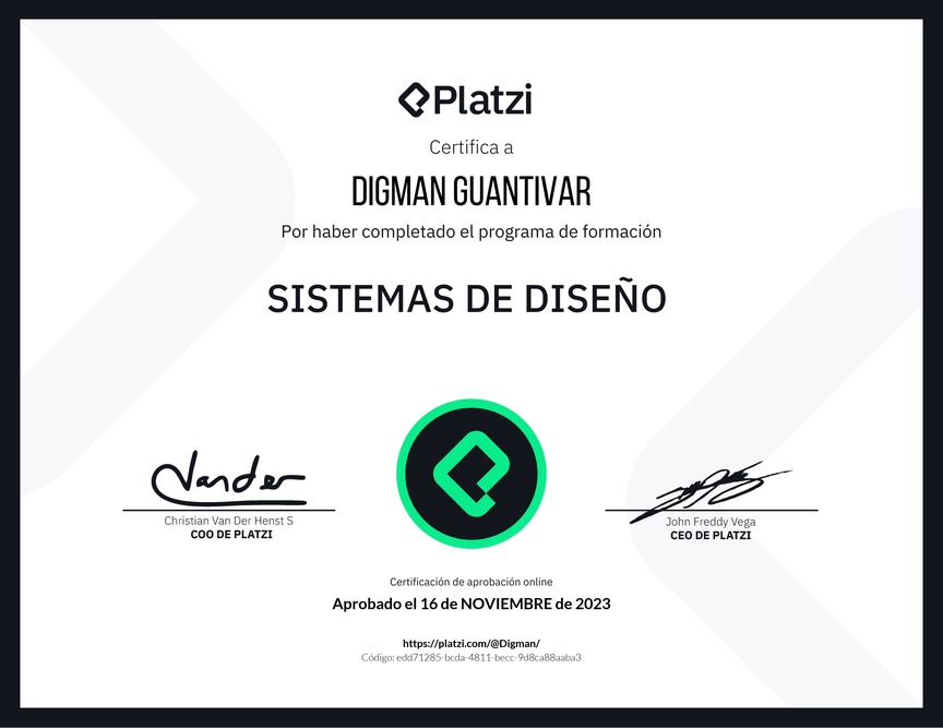 Diploma de la Ruta de Aprendizaje de Domina los Design Systems