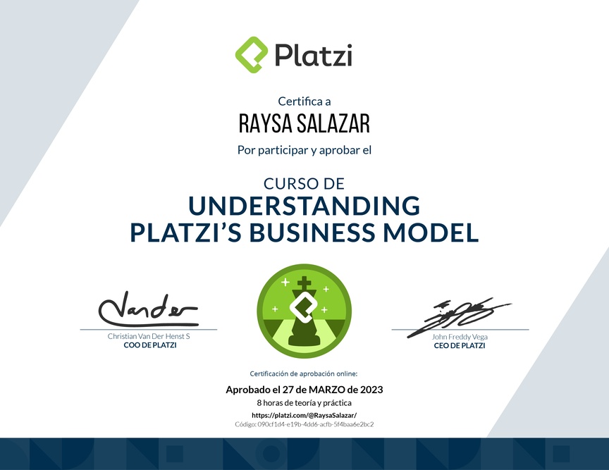 Diploma de NDA: Understanding Platzi's Business Model