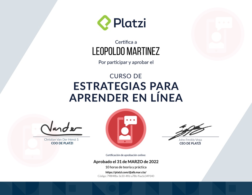 Diploma del Curso de Aprendizaje en Línea para Cumplir tus Objetivos Profesionales