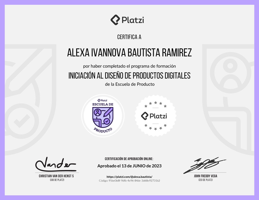 Diploma de la Ruta de Aprendizaje de Iniciación al Diseño de Productos Digitales
