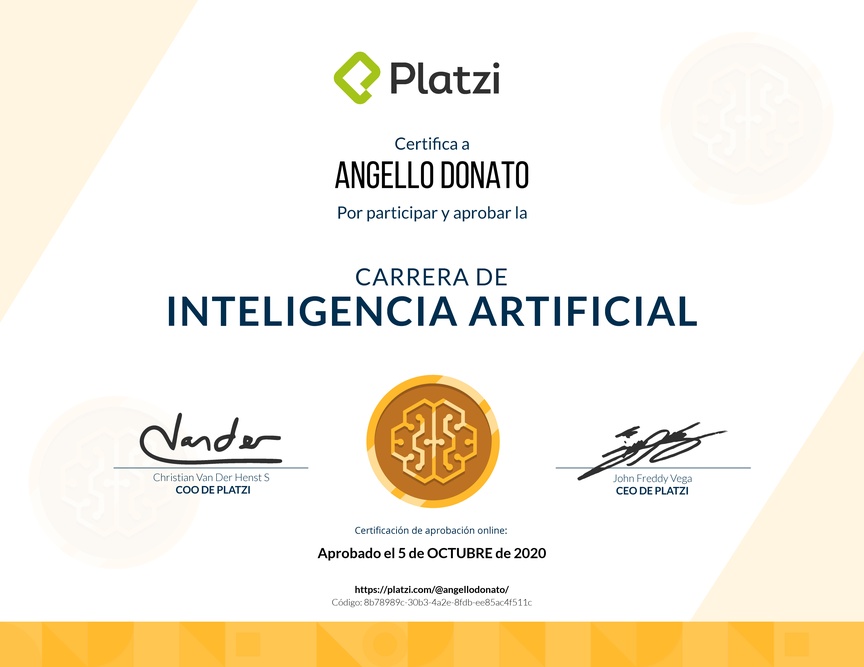 Diploma de la Ruta de Aprendizaje de Inteligencia Artificial MinTIC - Icetex