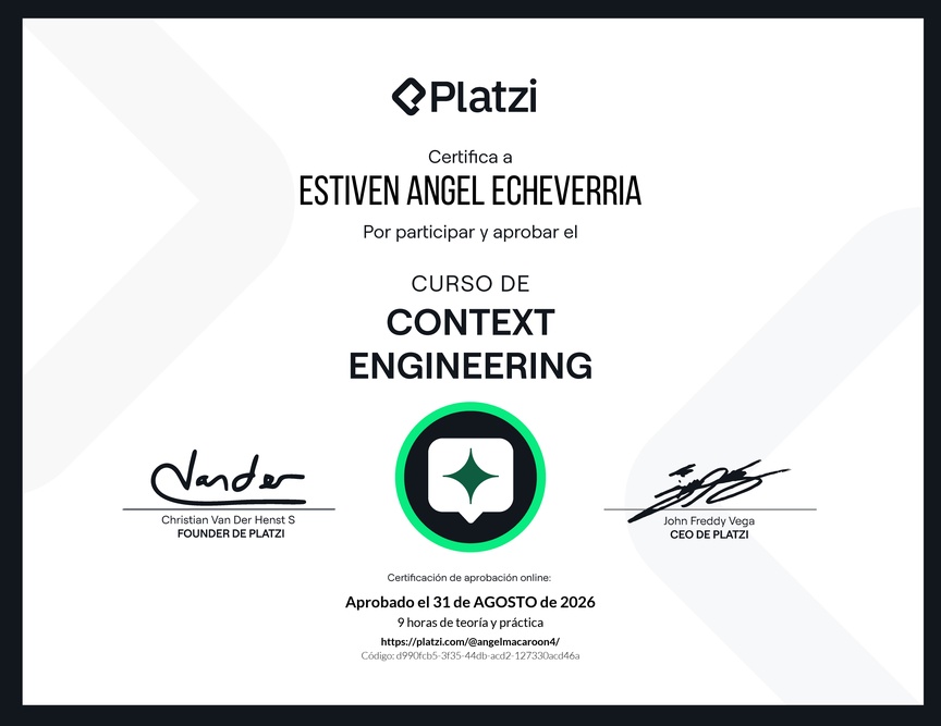 Diploma del Curso de Context Engineering
