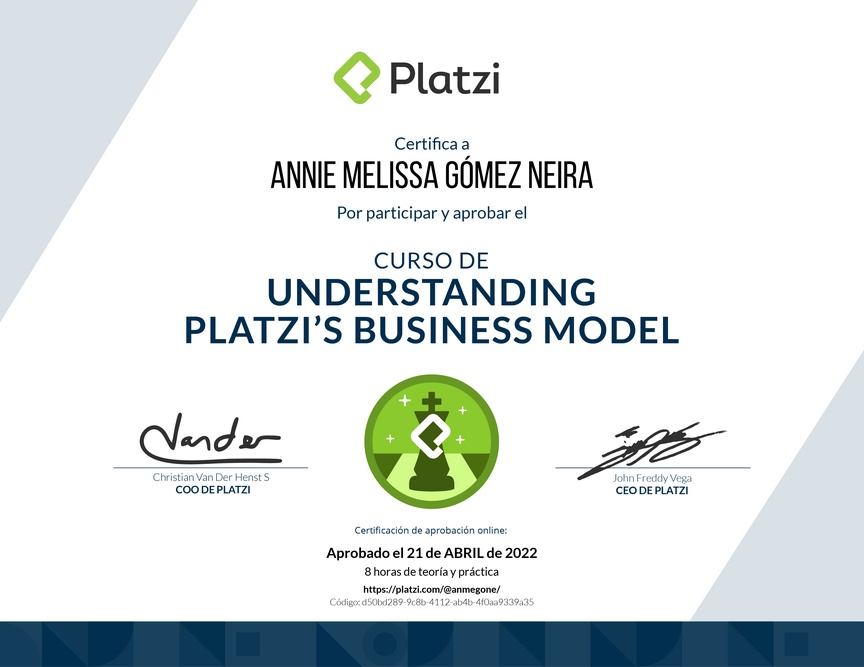 Diploma de NDA: Understanding Platzi's Business Model