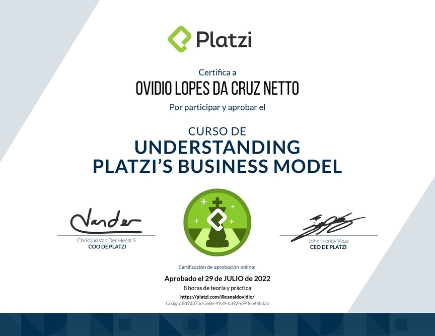 Diploma de NDA: Understanding Platzi's Business Model