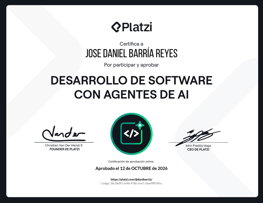Diploma de la Ruta de Aprendizaje de Software con Herramientas de IA de Frontera