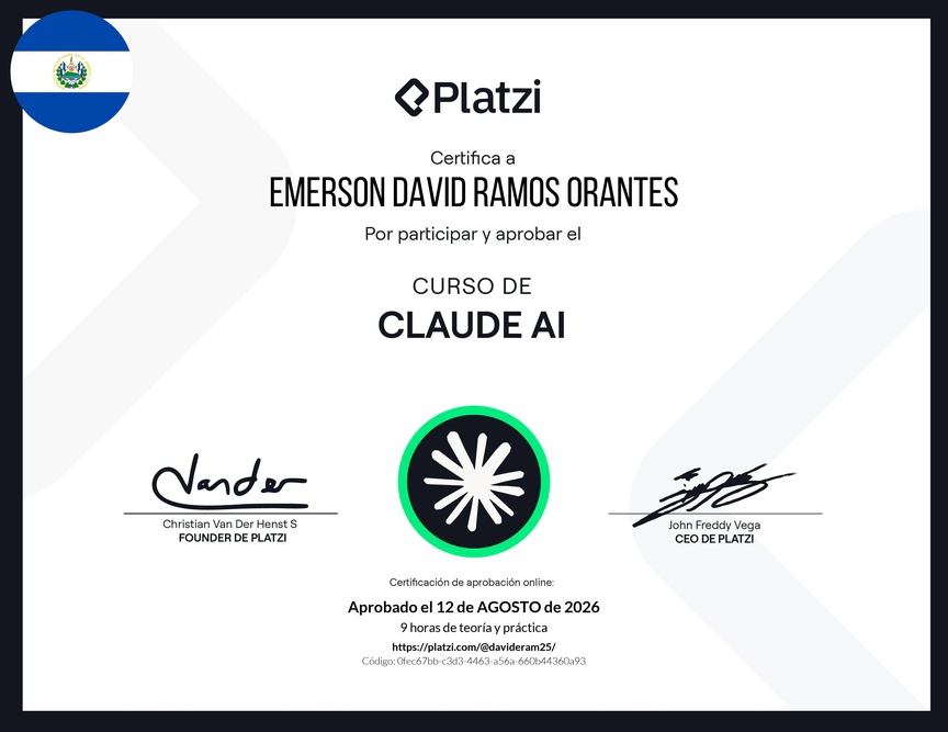 Diploma del Curso de Claude AI