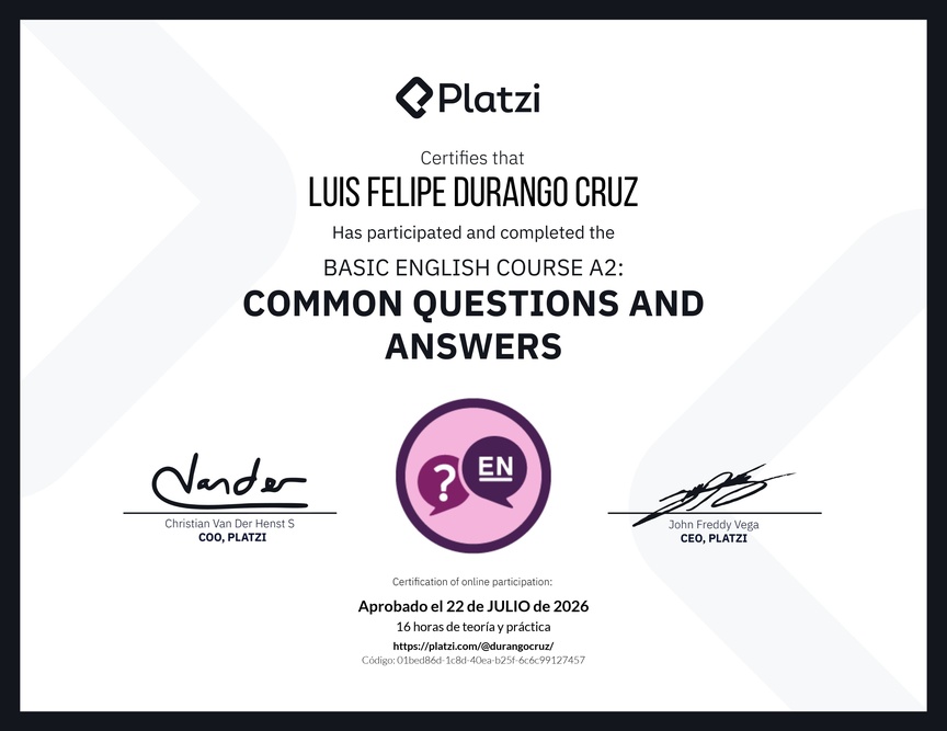 Diploma del Curso de Inglés Básico A2: Preguntas y Respuestas Comunes