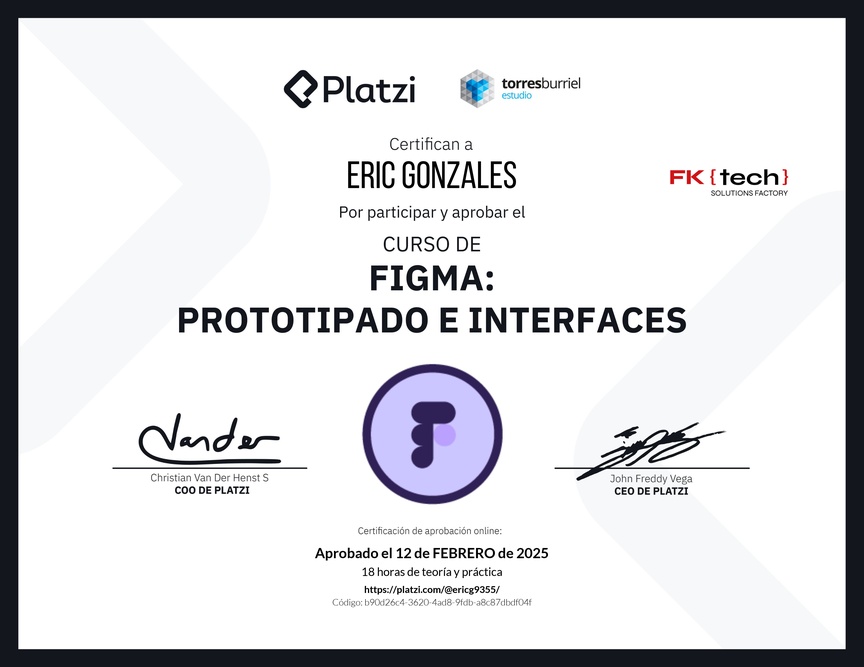 Diploma del Curso Básico de Figma - 2022