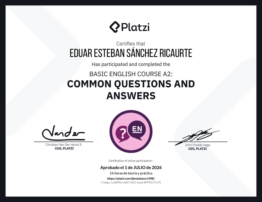 Diploma del Curso de Inglés Básico A2: Preguntas y Respuestas Comunes