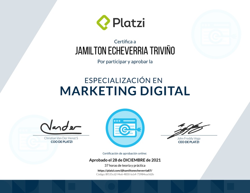 Diploma de Especialización en Marketing Digital