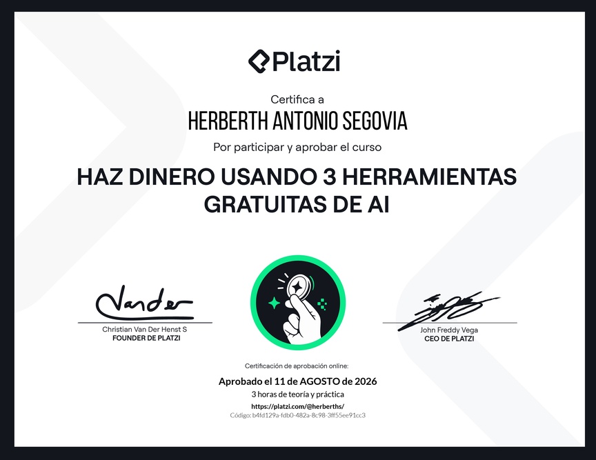 Diploma de Monetiza tu talento: Haz dinero con AI gratuita