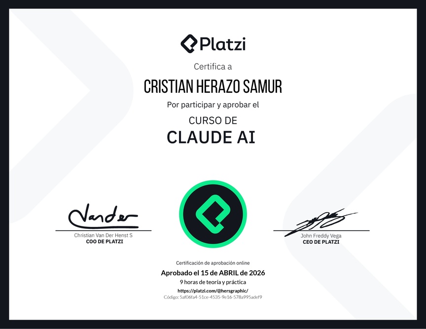 Diploma del Curso de Claude AI