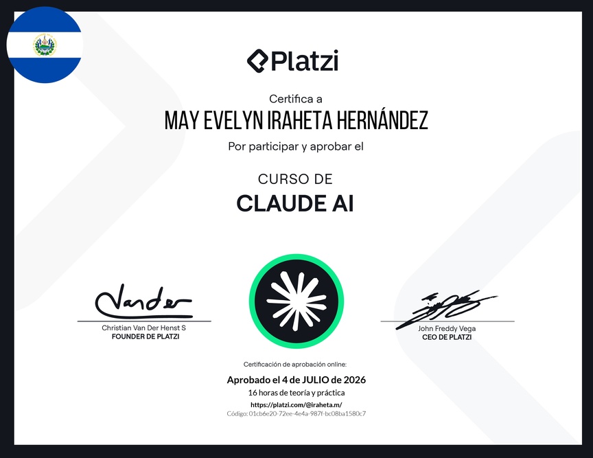 Diploma del Curso de Claude AI