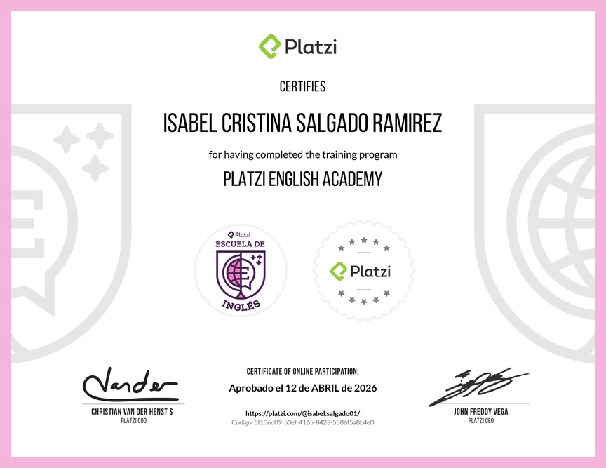 Diploma de la Ruta de Aprendizaje de English Learning