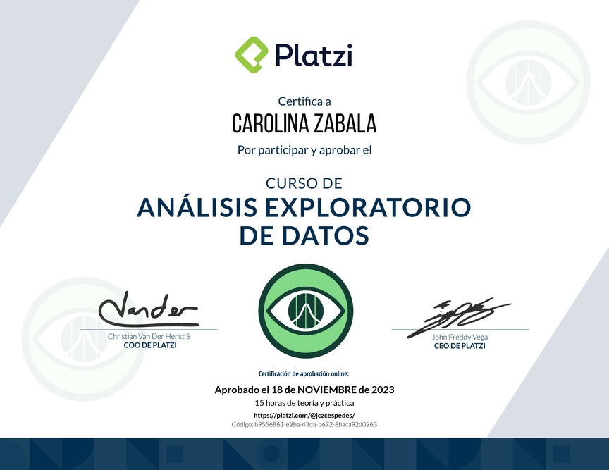 Diploma del Curso de Análisis Exploratorio de Datos