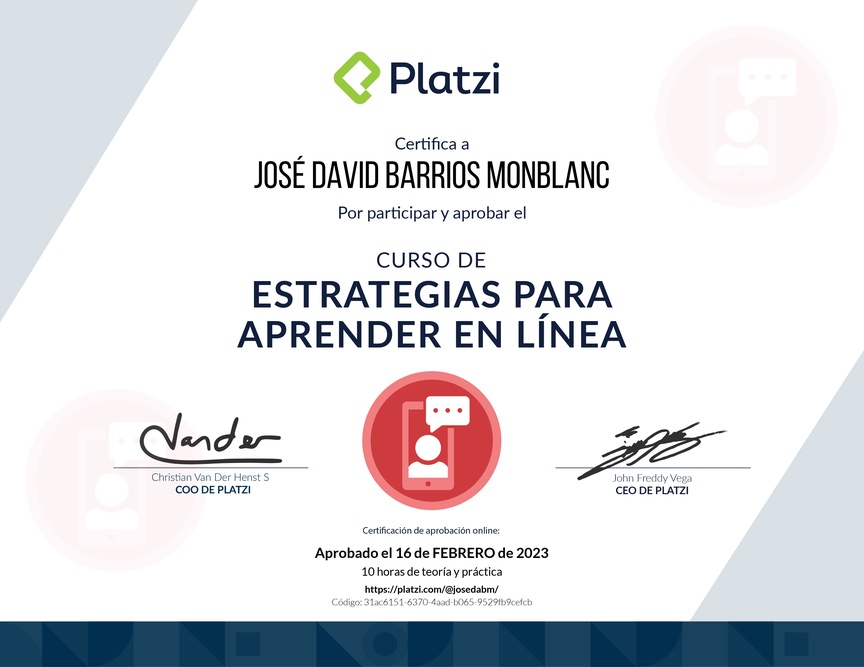 Diploma del Curso de Aprendizaje en Línea para Cumplir tus Objetivos Profesionales