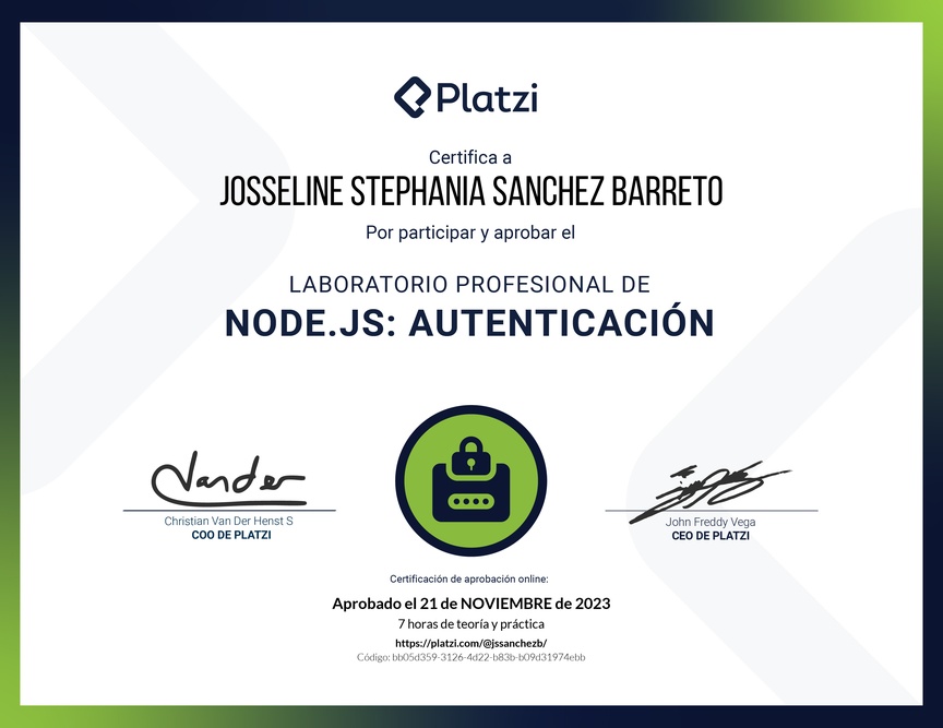 Diploma de Laboratorio de Node.js: Autenticación y Seguridad