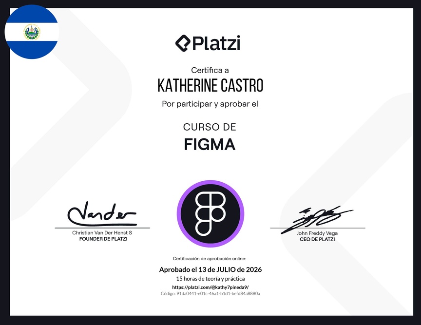 Diploma del Curso de Figma