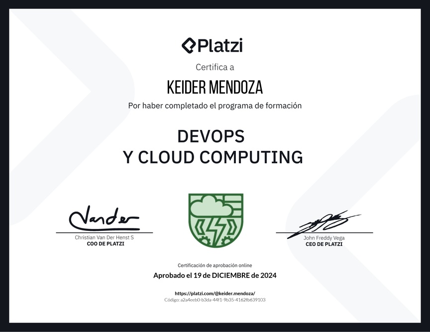 Diploma de la old-school-Cloud Computing y DevOps