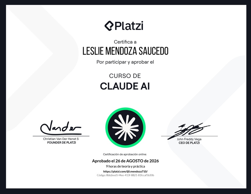 Diploma del Curso de Claude AI