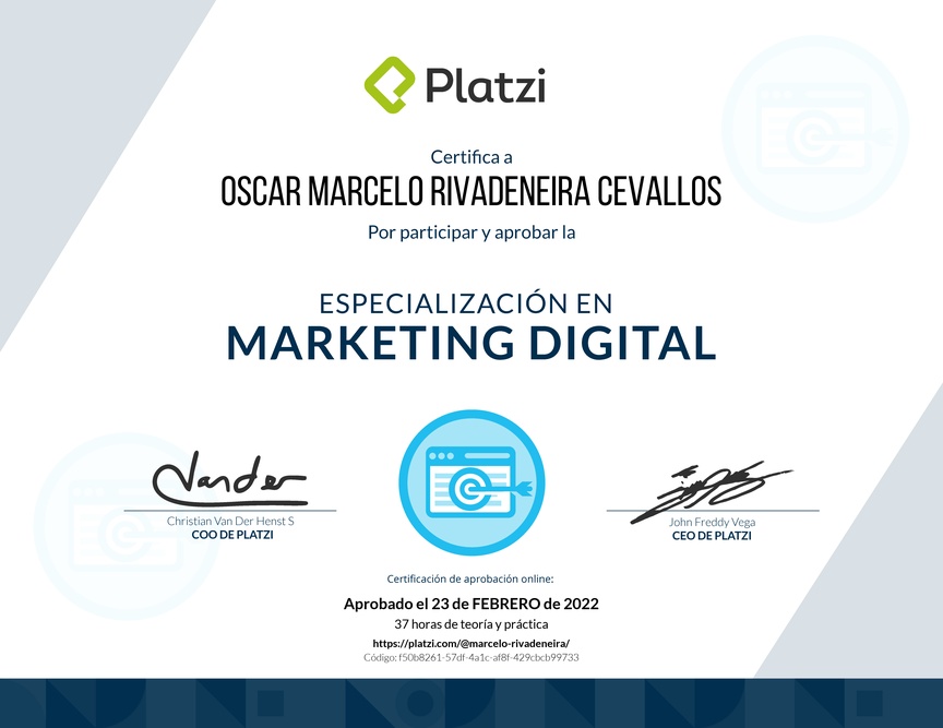 Diploma de Especialización en Marketing Digital