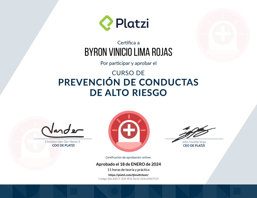 Diploma del Curso de Cómo Brindar Apoyo Emocional para tu Equipo