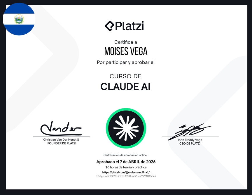 Diploma del Curso de Claude AI