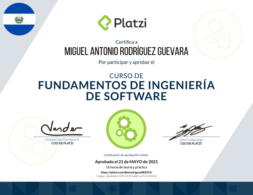 Diploma de Fundamentos de Ingeniería de Software