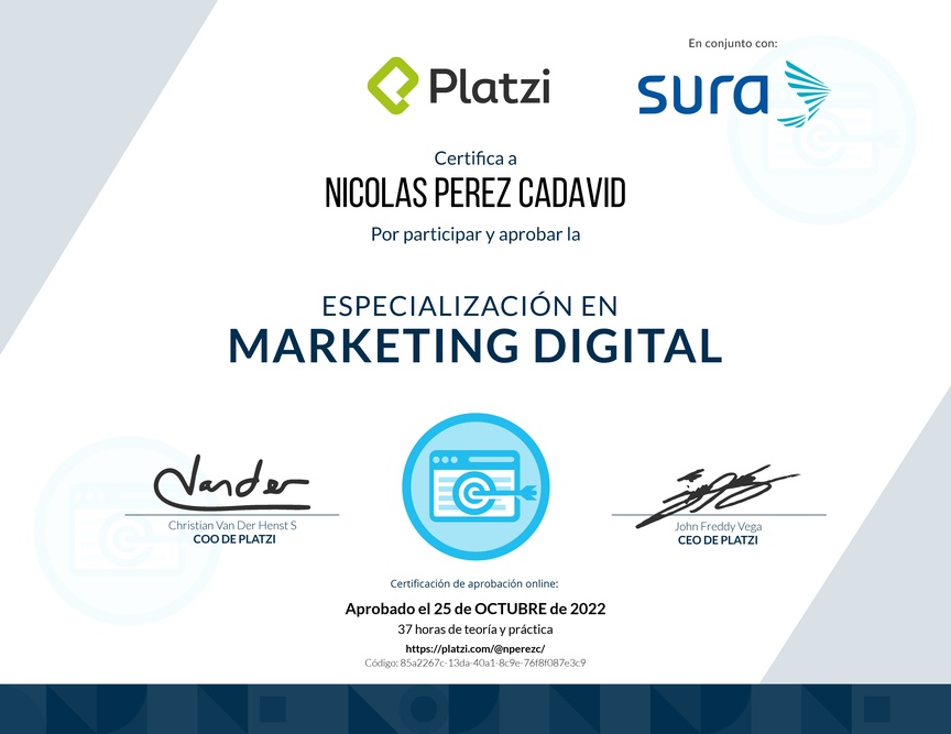 Diploma de Especialización en Marketing Digital