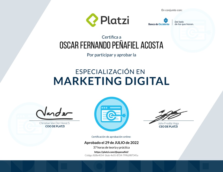Diploma de Especialización en Marketing Digital