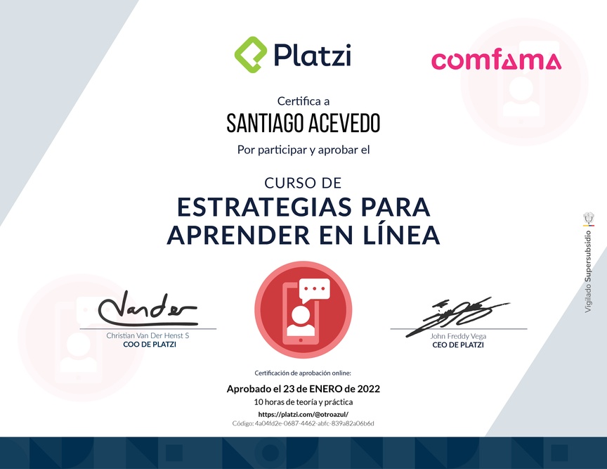 Diploma del Curso de Aprendizaje en Línea para Cumplir tus Objetivos Profesionales