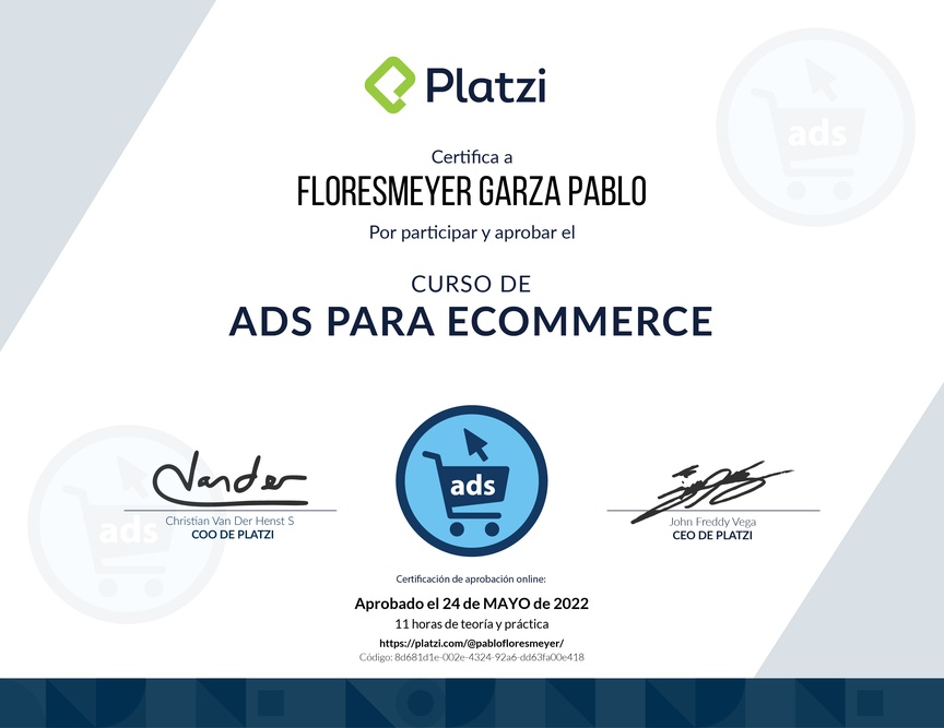 Diploma del Curso de Ads para Ecommerce: Tu Guía para Pauta Exitosa