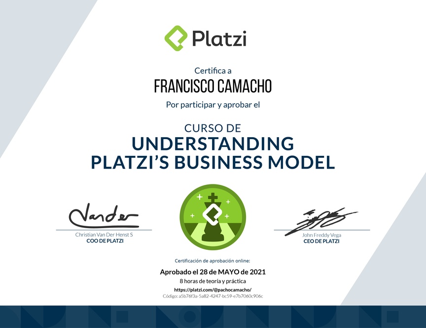 Diploma de NDA: Understanding Platzi's Business Model