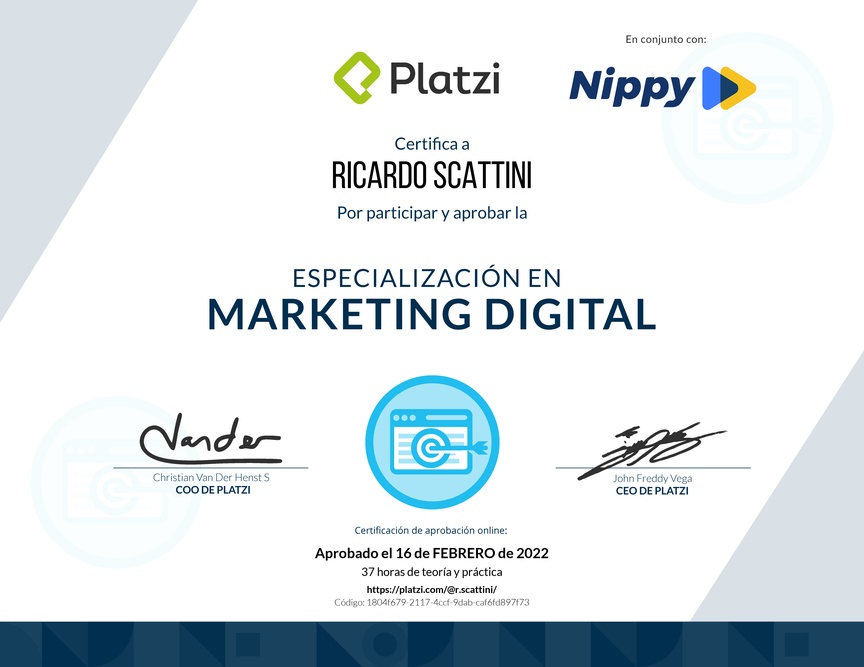 Diploma de Especialización en Marketing Digital