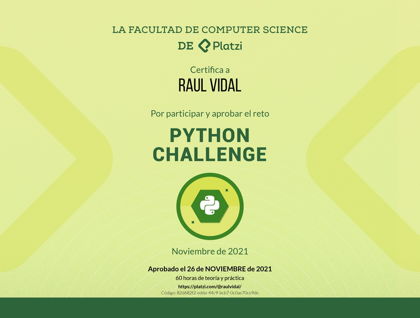 Diploma de Python Challenge