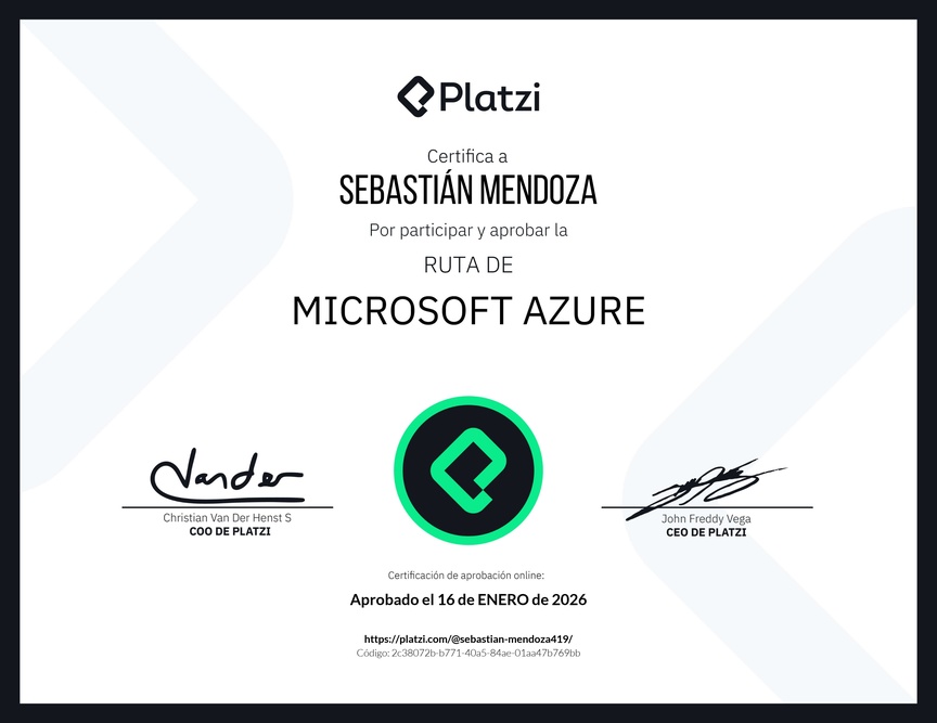 Diploma de la Ruta de Aprendizaje de Microsoft Azure
