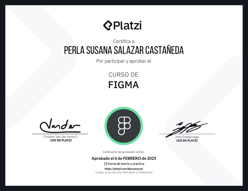 Diploma del Curso de Figma