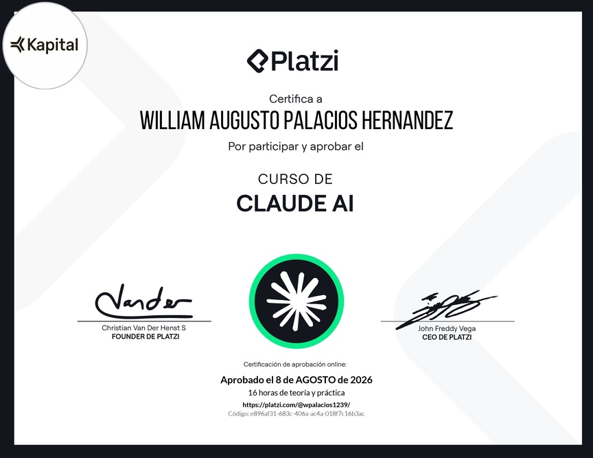 Diploma del Curso de Claude AI