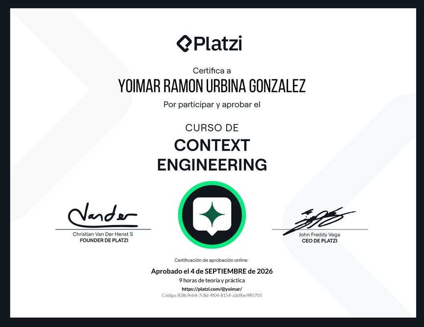 Diploma del Curso de Context Engineering